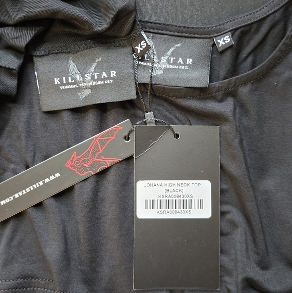 Johana Mesh Assymetrical Layered Top - Picture 11 of 16